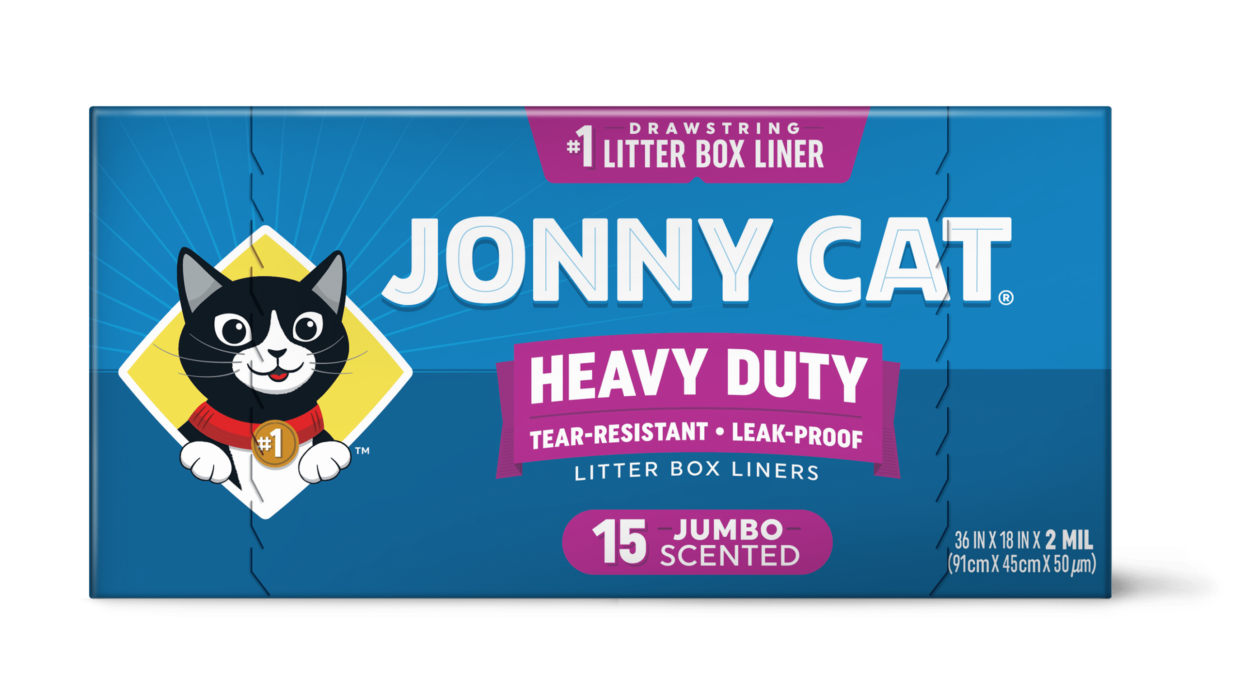 Jonny Cat Scented Heavy Duty Litter Box Liners - Image 10