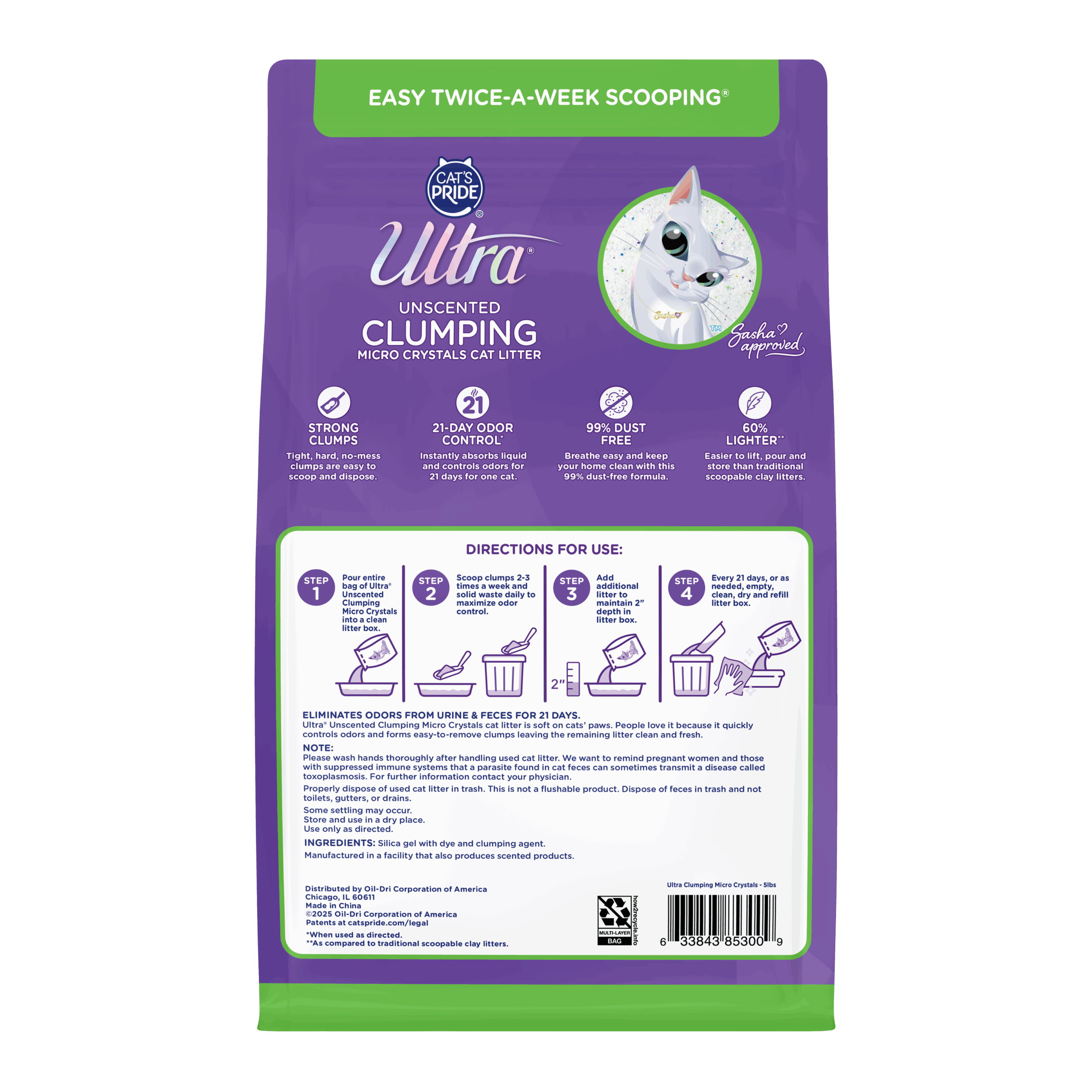Ultra by Cat’s Pride Unscented Clumping Micro Crystals - Image 6
