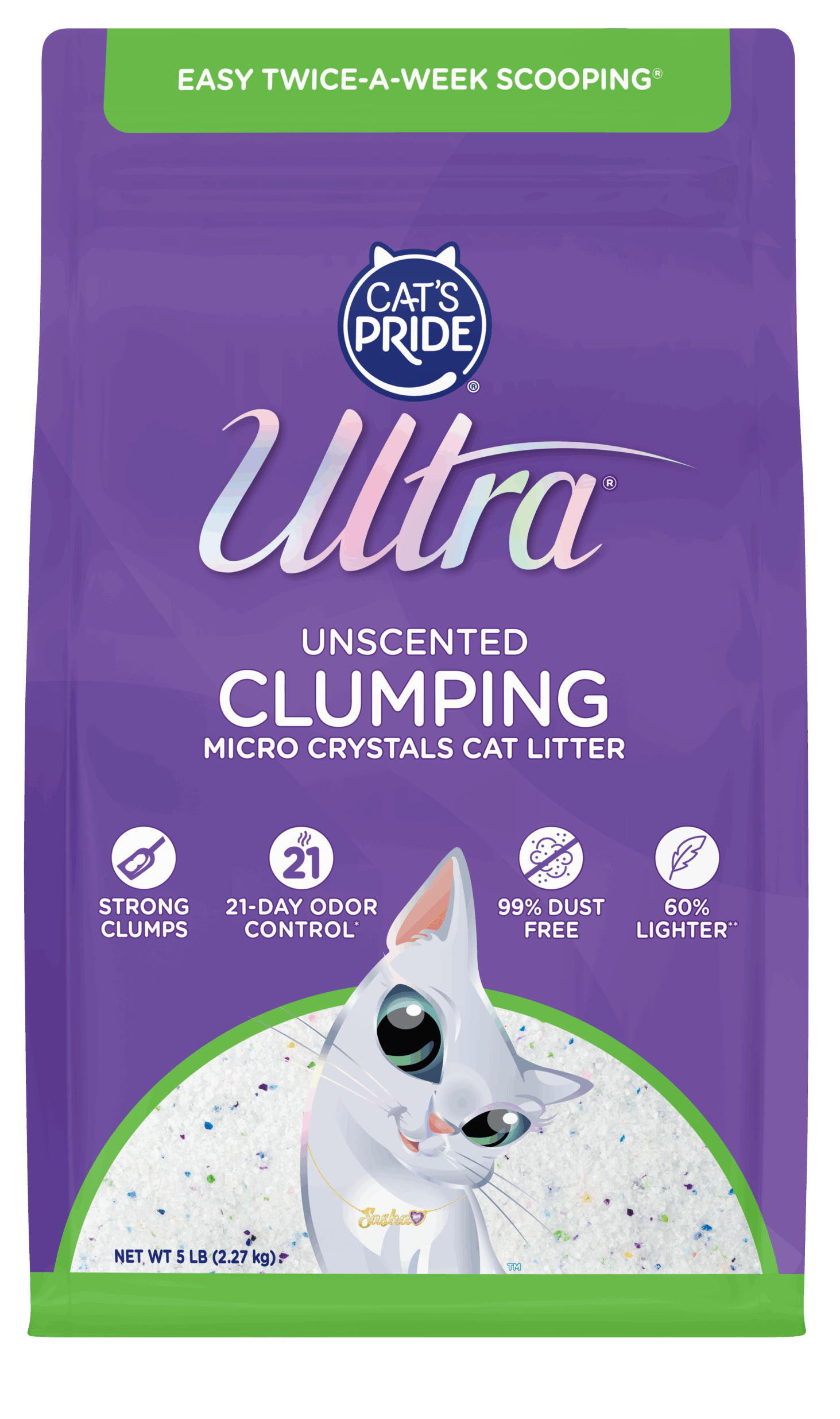 Ultra by Cat’s Pride Unscented Clumping Micro Crystals