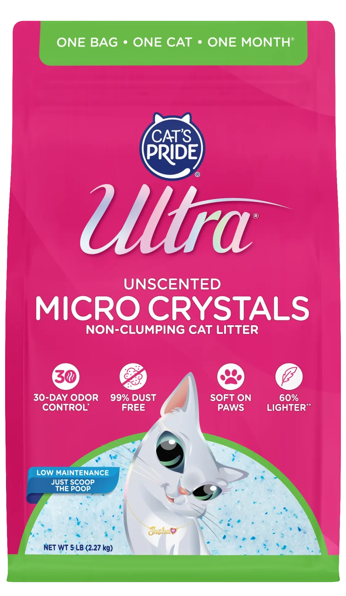 Ultra by Cat’s Pride Unscented Micro Crystals